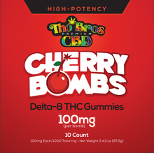 Load image into Gallery viewer, Delta-8 Cherry Bombs - 100mg
