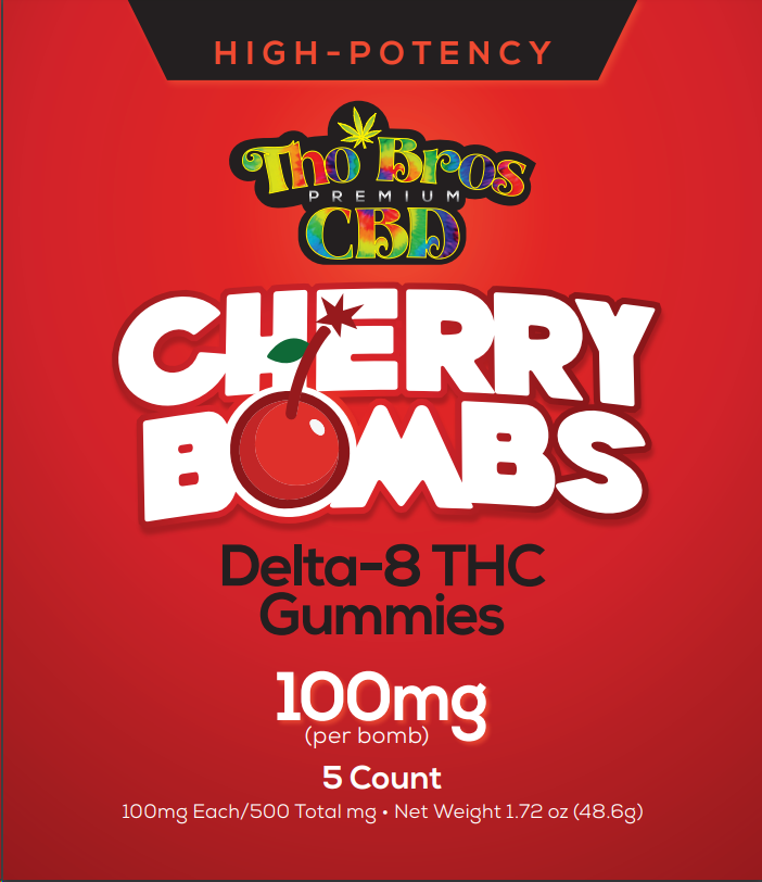 Delta-8 Cherry Bombs - 100mg